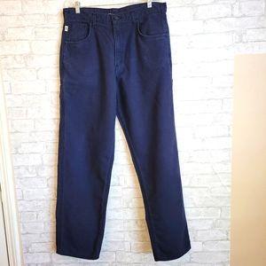 Carhartt Work Pants Blue Size 36 X 34